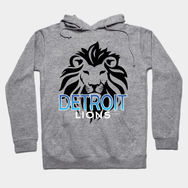 LION DETROIT Hoodie by Garangone